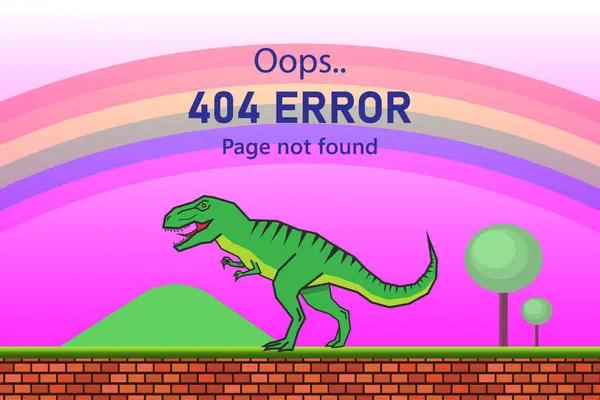 404 Fehlerseite Nicht Gefunden Systemaktualisierungen Hochladen Betrieb Rechnen Installationsprogramme System — Stockvektor