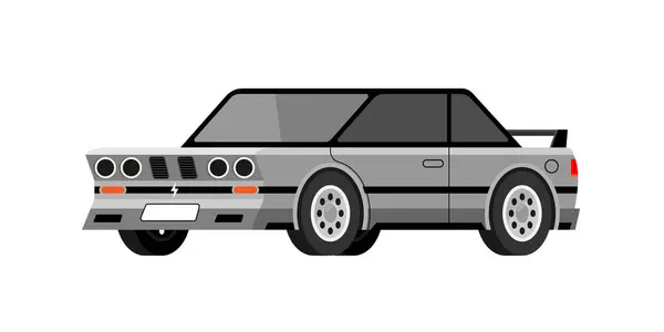 Old Car Concept Retro Illustration Vector — Stock Vector