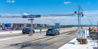 Arad, Arad Romanya - 05 06 2024: Rodrag yarışı Arad