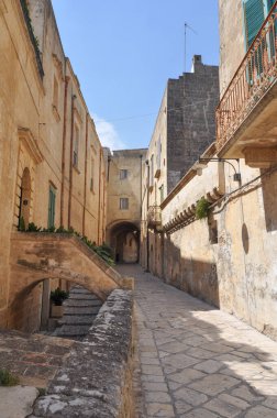 Mata şehrinin manzarası, İtalya