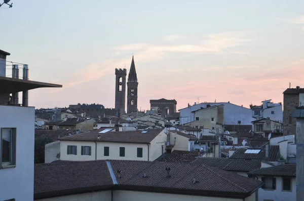 Antenn Utsikt Över Staden Blomster Italien — Stockfoto