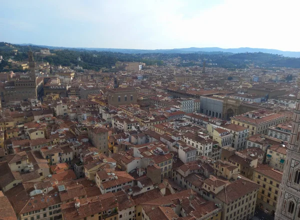 Widok Lotu Ptaka Miasto Florencja Włochy — Zdjęcie stockowe