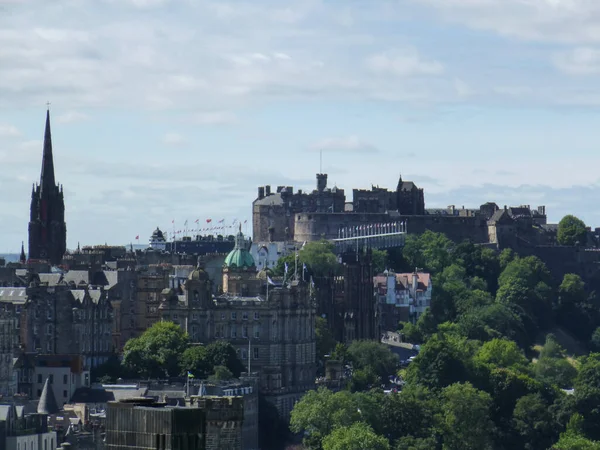Uitzicht Stad Van Edinburgh Verenigd Koninkrijk — Stockfoto