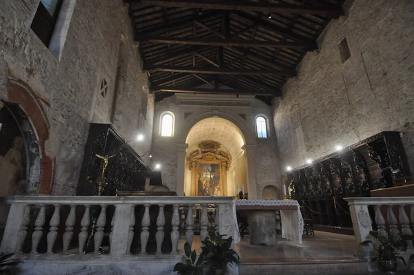 Verona Włochy Circa 2021 Kościół Katedralny Santa Maria Matricolare — Zdjęcie stockowe