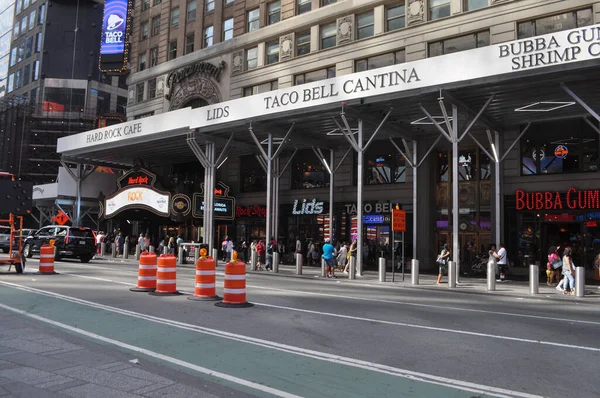 New York Usa Circa Červen 2022 Times Square Křižovatce Broadway — Stock fotografie