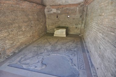 Kalıntıları Roma Forumu aka Foro Romano Roma, İtalya