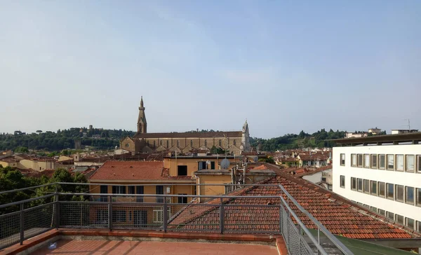 Vista Aerea Della Città Firenze Italia — Foto Stock
