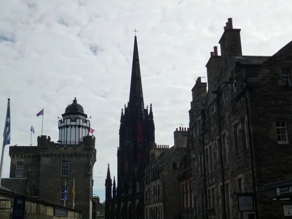 Royal Mile Old Town Edinburgh — Stock Photo, Image