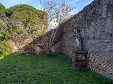 Ostia antika arkeoloji parkı Ostia, İtalya
