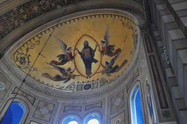 TRENTO, İtalya - CIRCA MARCH 2023: Sant Antonio Taumaturgo Kilisesi namı diğer Sant Antonio Nuovo