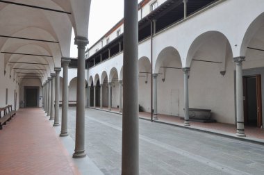 FLORENCE, ITALY - CIRCA HAZİRAN 2022: Ospedale degli Innocenti Innocenti Innocenti Çeviri Hastanesi