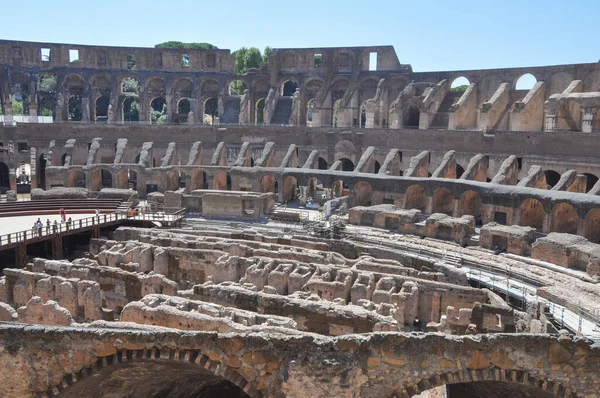 Rome Italy Circa Ağostos 2020 Colosseum Colosseo Namı Diğer Kolezyum — Stok fotoğraf