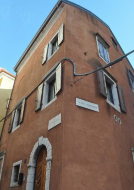 Trieste şehrinin manzarası, İtalya