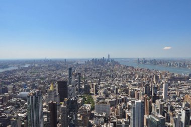 New York şehrinin hava manzarası, ABD