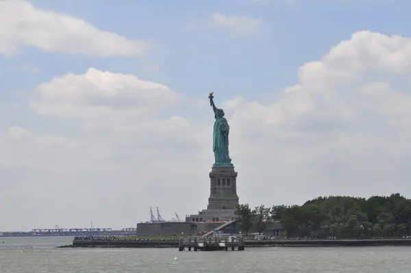 Statue Liberty Manhattan New York Usa — ストック写真