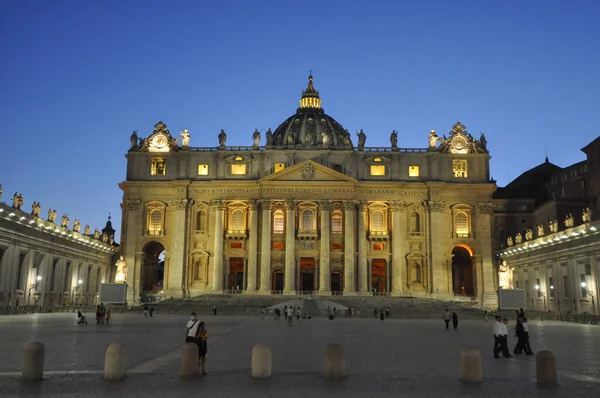 Vatican City Rome Vatican City State August 2020 Sint Pietersbasiliek — Stockfoto