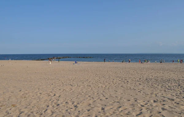 Nueva York Julio 2022 Playa Coney Island — Foto de Stock