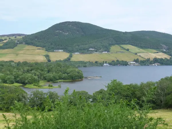 Loch Ness Loch Acqua Dolce Vicino Inverness Regno Unito — Foto Stock