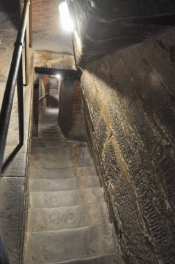 FLORENCE, İtalya - 09 AĞUSTOS 2021: Firenze Santa Maria Novella Kilisesi