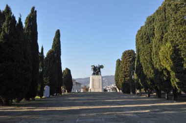 TRIESTE, İTALYA - 21 Mart 2023 Şehir Manzarası