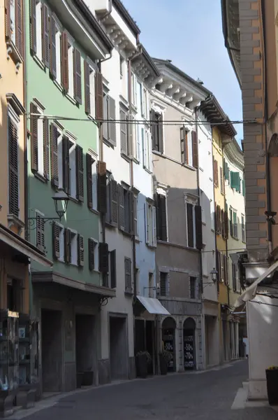 Salo Italy Марта 2023 Вид Город — стоковое фото
