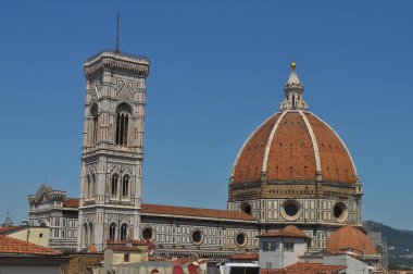 Floransa Katedrali aka Duomo di Firenze veya Basilica di Santa Maria del Fiore Floransa, İtalya