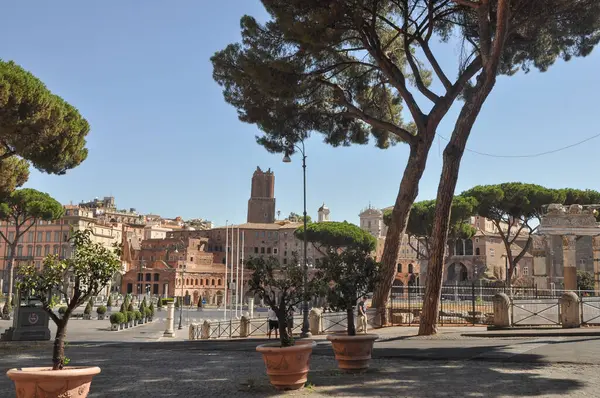 Ruinerna Det Romerska Forumet Aka Foro Romano Rom Italien — Stockfoto