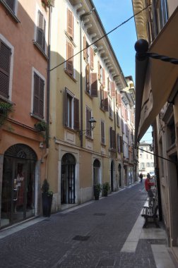 SALO, İTALYA 23 Mart 2023: şehir manzarası