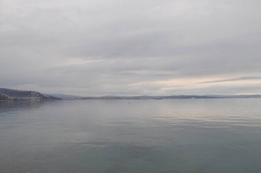 İtalya, Trieste 'de deniz manzarası