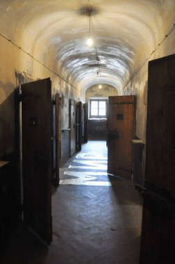 FLORENCE, İtalya - HAZİRAN 03, 2022: Le Murate eski hapishane