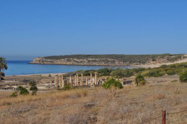 Baelo Claudia Bolonya, İspanya 'daki antik Roma kenti arkeolojik alanı