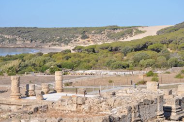 Baelo Claudia Bolonya, İspanya 'daki antik Roma kenti arkeolojik alanı