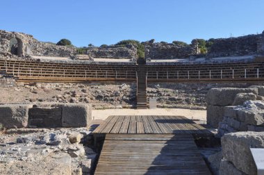 Baelo Claudia Bolonya, İspanya 'daki antik Roma kenti arkeolojik alanı