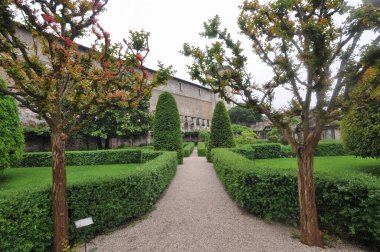 İtalya, Trento 'daki Castello del Buonconsiglio kalesi