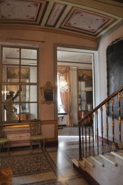 CASTAGNETO PO, ITALY - 25 Mart 2023 Villa Cimena Evi