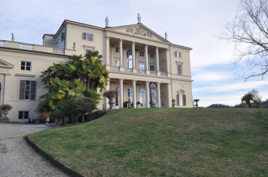 CASTAGNETO PO, ITALY - 25 Mart 2023 Villa Cimena Evi