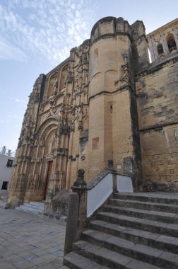 İspanya 'nın Arcos De La Frontera şehrinin manzarası