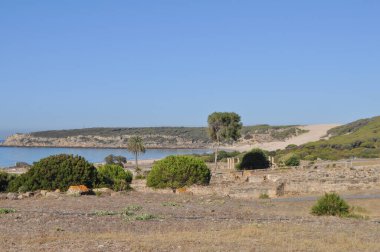 Baelo Claudia Bolonya, İspanya 'daki antik Roma kenti arkeolojik alanı