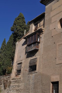 Granada şehrinin manzarası, İspanya