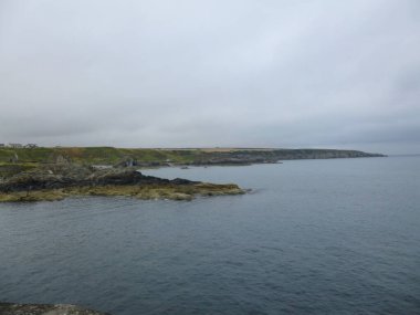 Portsoy, İngiltere 'de deniz manzarası