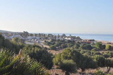 İspanya, Bolonya 'daki plaj manzarası