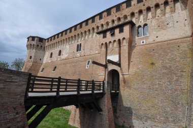 İtalya, Gradara 'daki Castello di Gradara kalesi