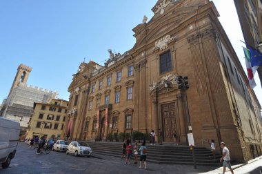 FLORENCE, İTALYA - 09 AĞUSTOS 2021: