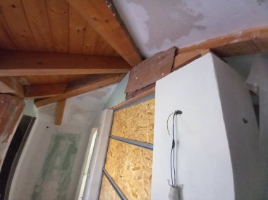 İnşaat işleri için inşaat alanı.