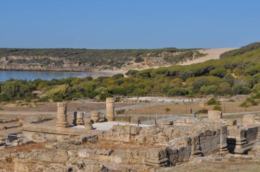 Baelo Claudia Bolonya, İspanya 'daki antik Roma kenti arkeolojik alanı