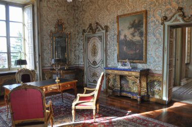 CASTAGNETO PO, ITALY - 25 Mart 2023 Villa Cimena Evi
