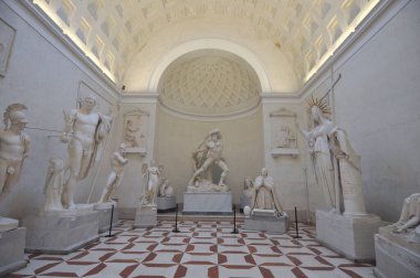 POSSAGNO, İtalya - 11 Mayıs 2023: Museo Gypsotheca Antonio Canova Müzesi