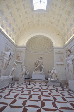 POSSAGNO, İtalya - 11 Mayıs 2023: Museo Gypsotheca Antonio Canova Müzesi