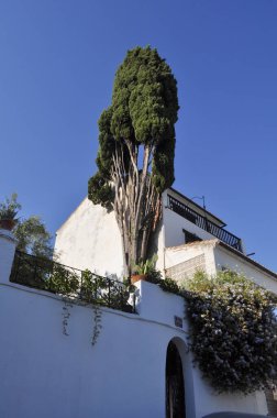 Granada şehrinin manzarası, İspanya