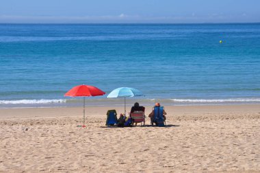 BOLONYA, İSPAN - 31 AĞUSTOS 2023: Sahil manzarası